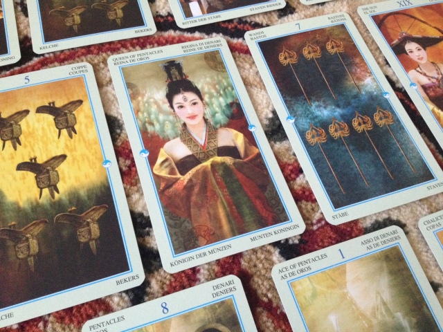 China Tarot - Cards Splay