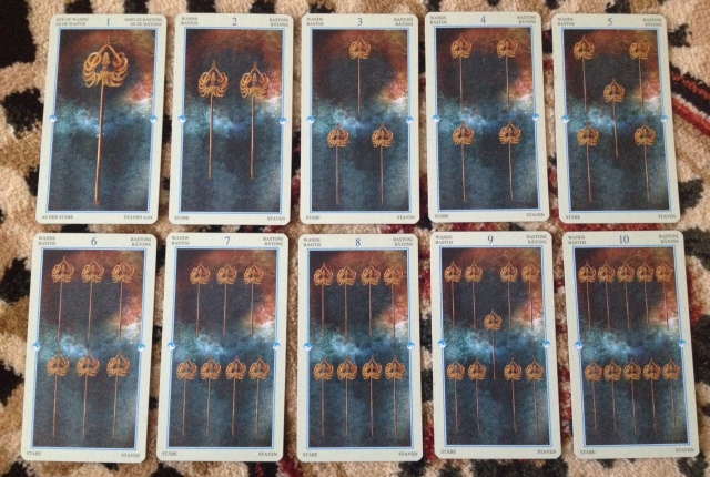 China Tarot - Minors - Wands