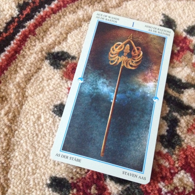 China Tarot - Minors - Wands Ace