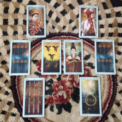 China Tarot - Tai Chi Chu Spread